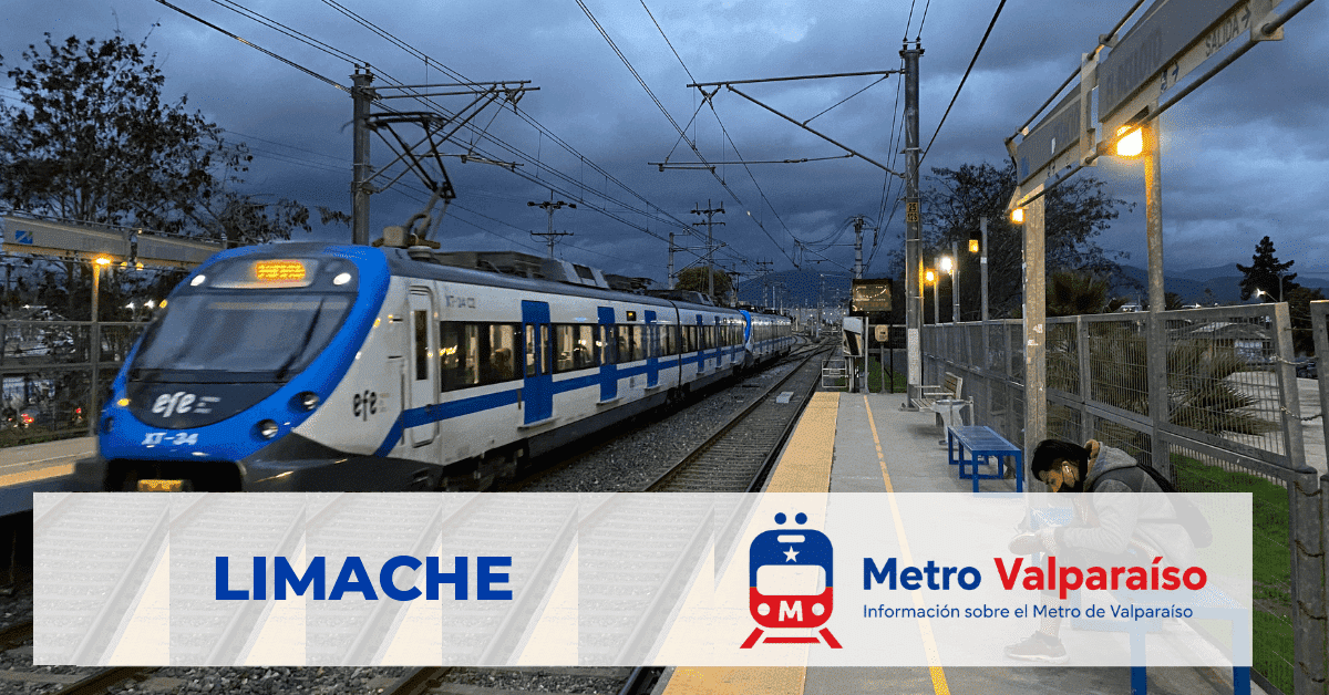 Estación Metro Limache de Merval (Valparaíso, Chile)